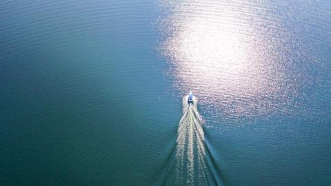 Speed Boating at Patratu Lake Jharkhand, India